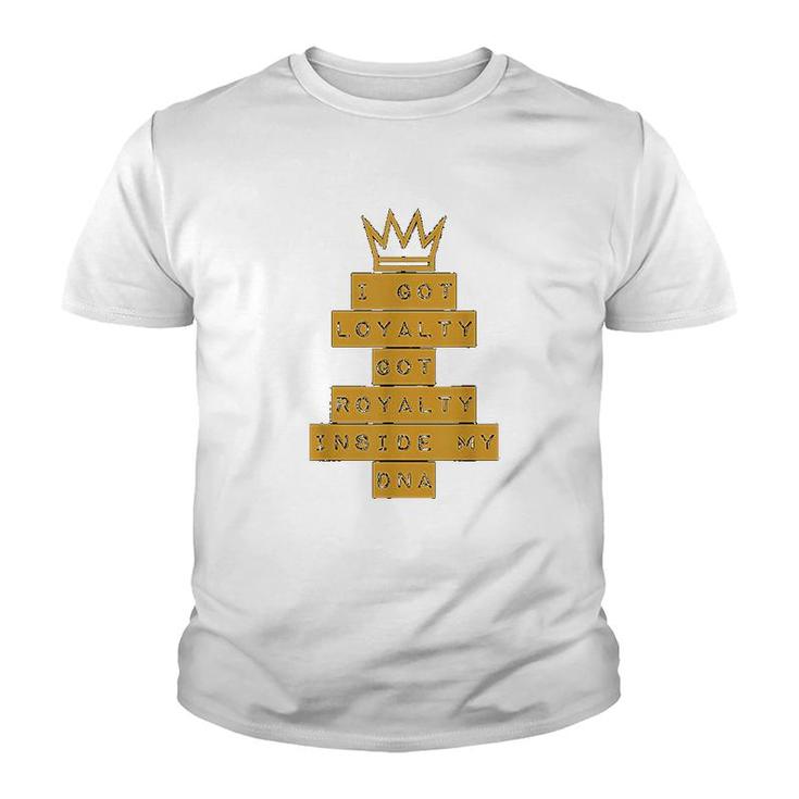 Gold Royalty Hebrew Israelite Judah 12 Tribes Torah Youth T-shirt