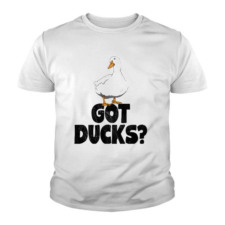 Got Ducks Funny Water Ducklings Gifts Youth T-shirt