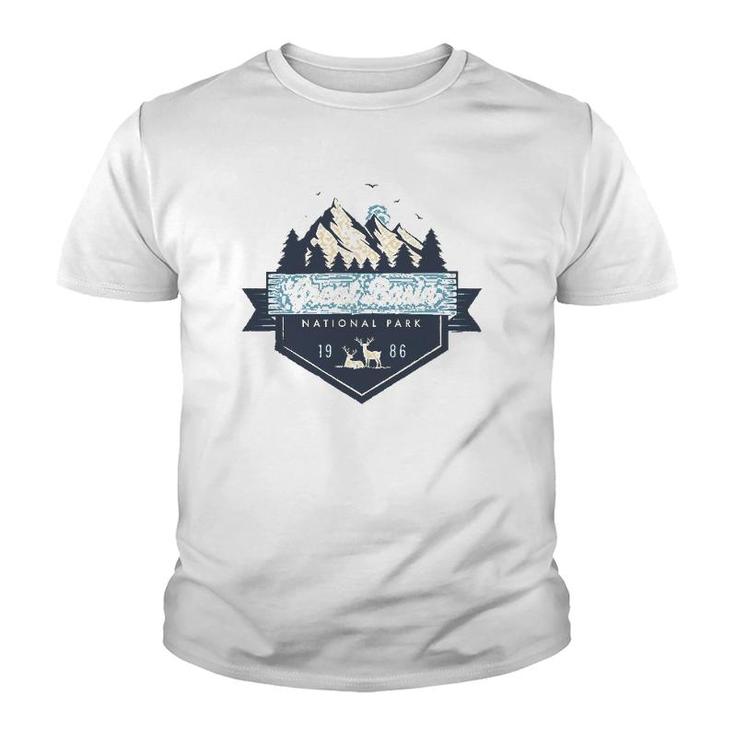 Great Basin National Park Cool Vintage Mountain Youth T-shirt