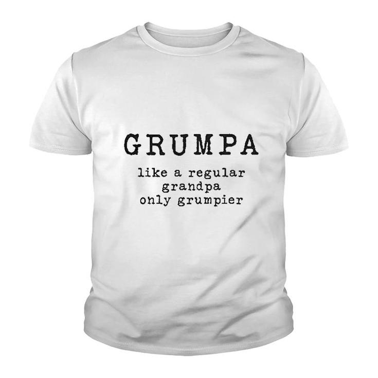 Grumpa Like Regular Grandpa Youth T-shirt