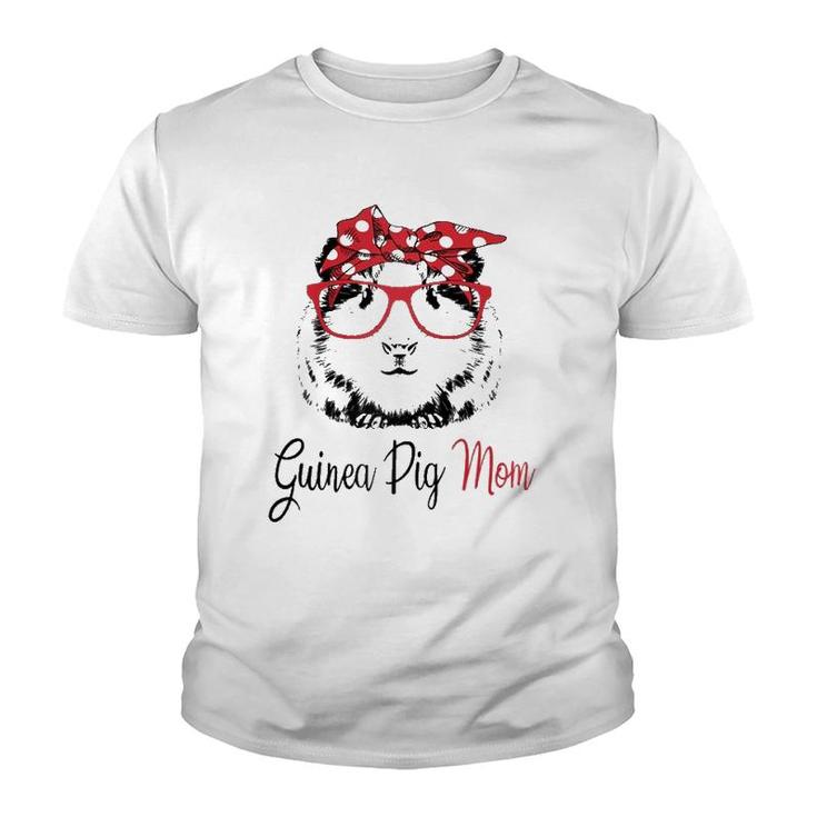 Guinea Pig Mom Raglan Baseball Mother's Day Youth T-shirt