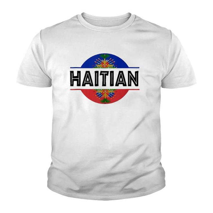 Haitian Flag Haiti Coat Of Arm Haiti Day Pride  Youth T-shirt