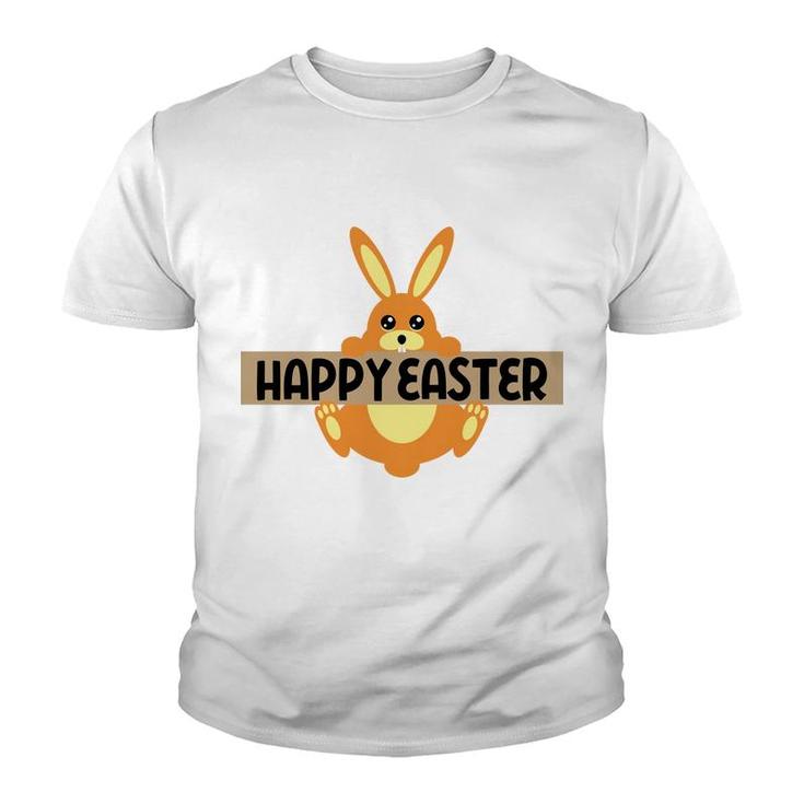 Happy Easter With Bunny Youth T-shirt