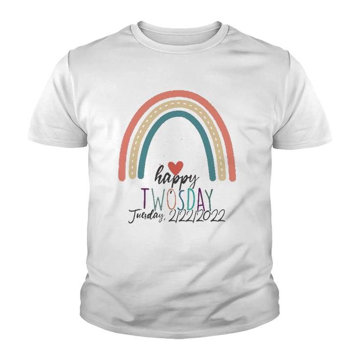 Happy Twosday 2022 February 2Nd 2022 - 2-22-22 Ver2 Youth T-shirt