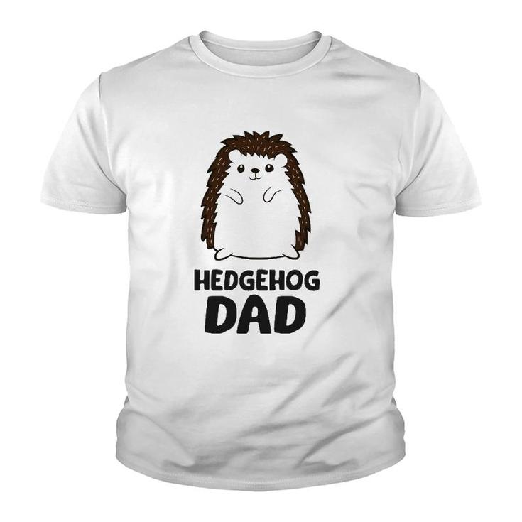 Hedgehog Dad Funny Hedgehog Father Youth T-shirt