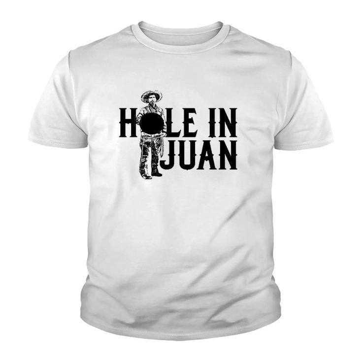 Hole In One Golf Funny Juan Pun Joke For Cinco De Mayo Youth T-shirt