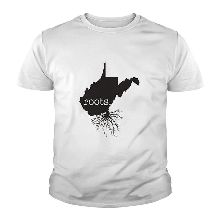 Home Roots State West Virginia Youth T-shirt