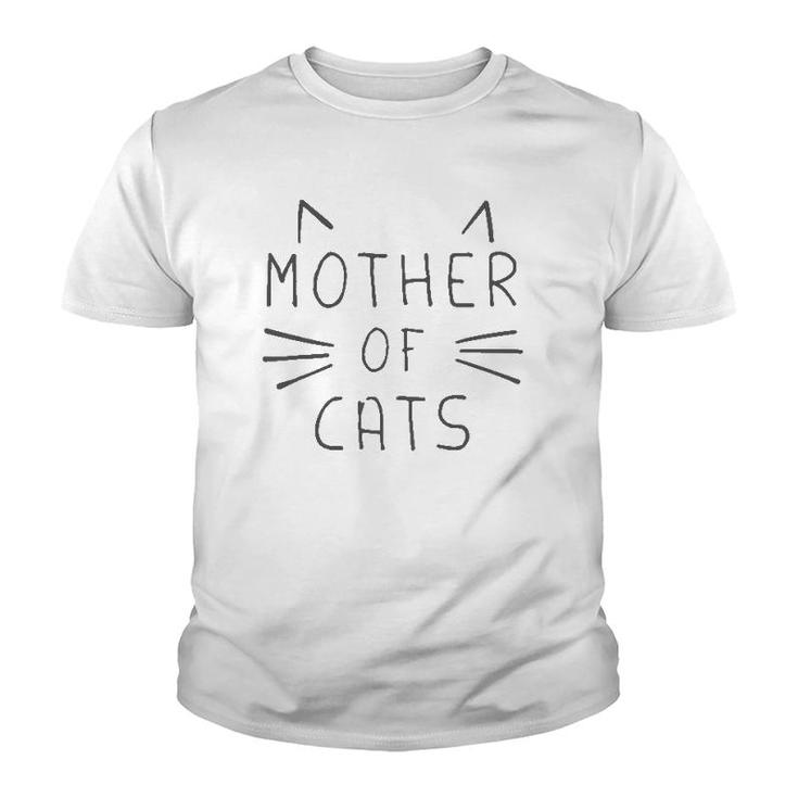 Hybrid Mother Of Cats Youth T-shirt