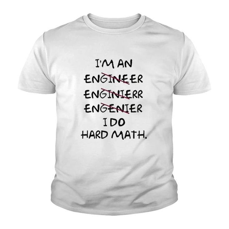 I Am An Engineer Lover Math Youth T-shirt