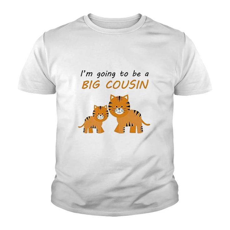 I Am Going To Be A Big Cousin Youth T-shirt