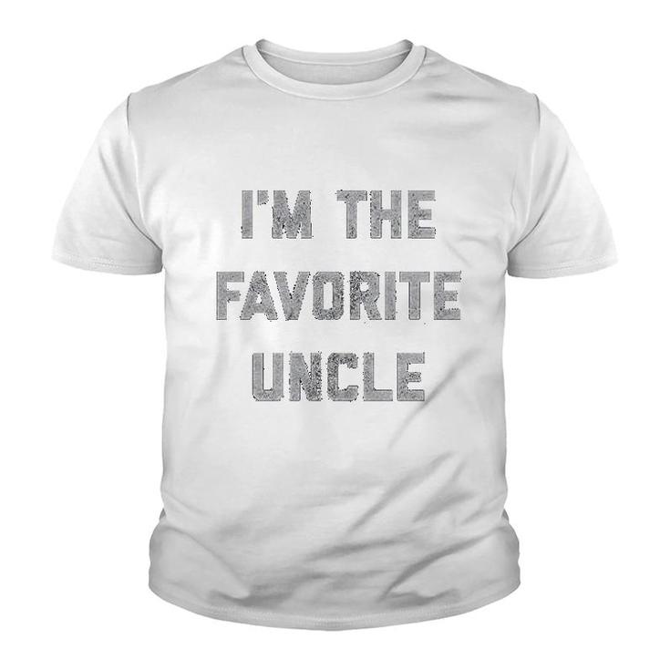 I Am The Favorite Uncle Youth T-shirt