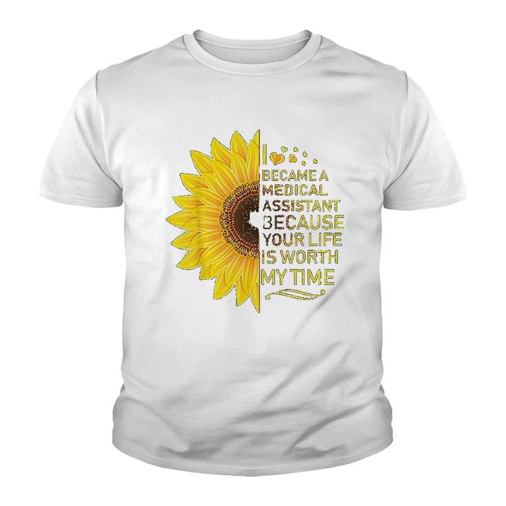 Medical Assistant Life Sunflower T-Shirt Medical Assistant Life Sunflower T-Shirt