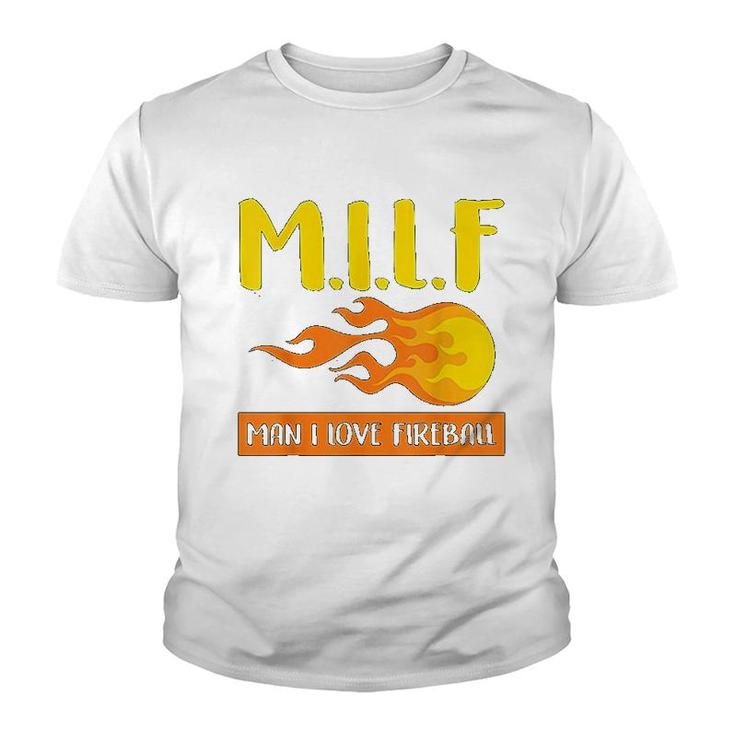 I Love Fireball   Gift Youth T-shirt