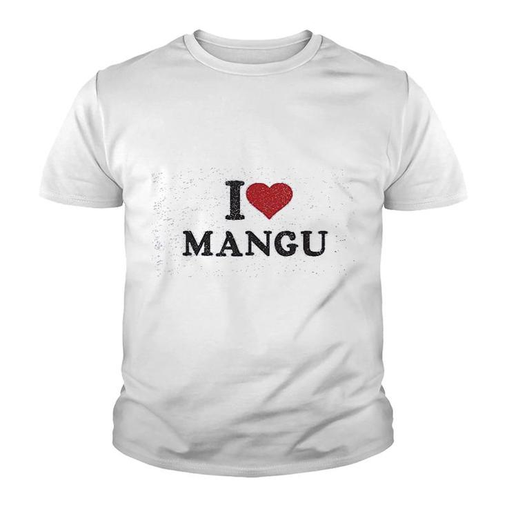 I Love Mangu Dominican Republic Youth T-shirt