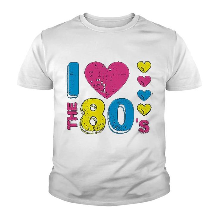 I Love The 80s Youth T-shirt