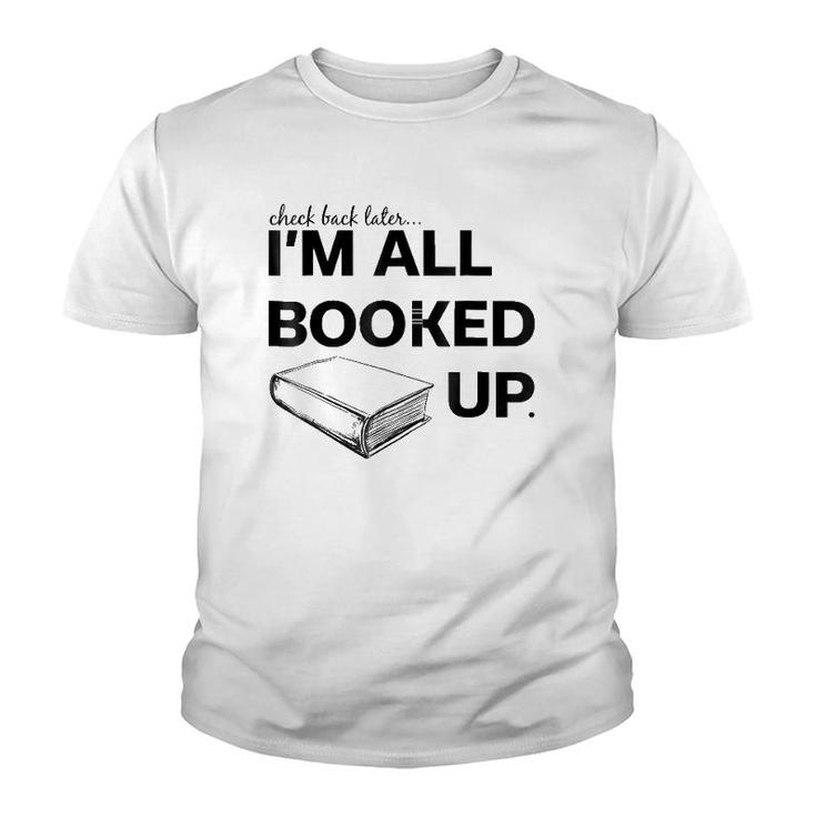 I'm All Booked Up Vintage Youth T-shirt