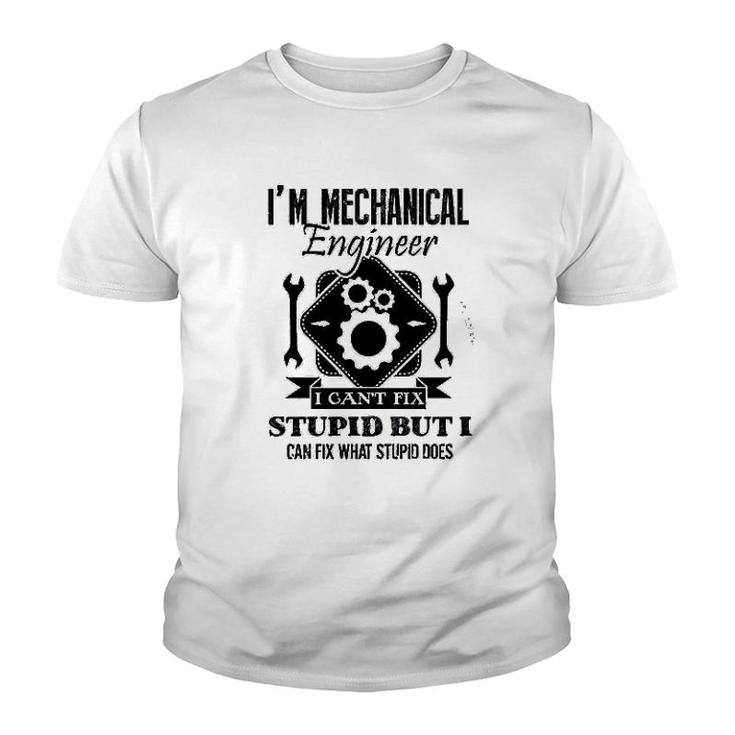 Im An Mechanical Engineer Youth T-shirt