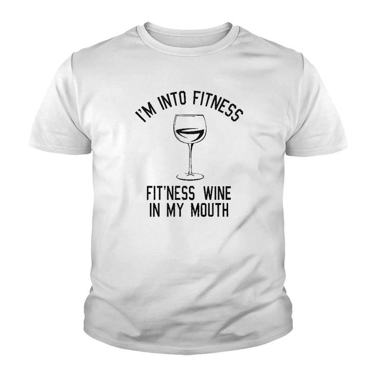 Im Into Fitness Fitness Wine Youth T-shirt