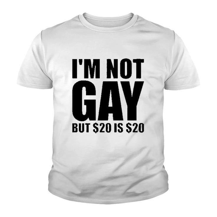 Im Not Gay Youth T-shirt