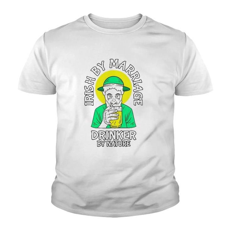 Irish By Marriage Version St Patrick's Day Youth T-shirt