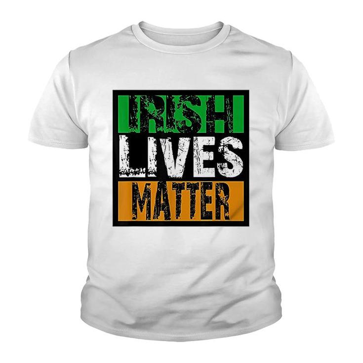 Irish Lives Matter Funny St Patricks Day Youth T-shirt