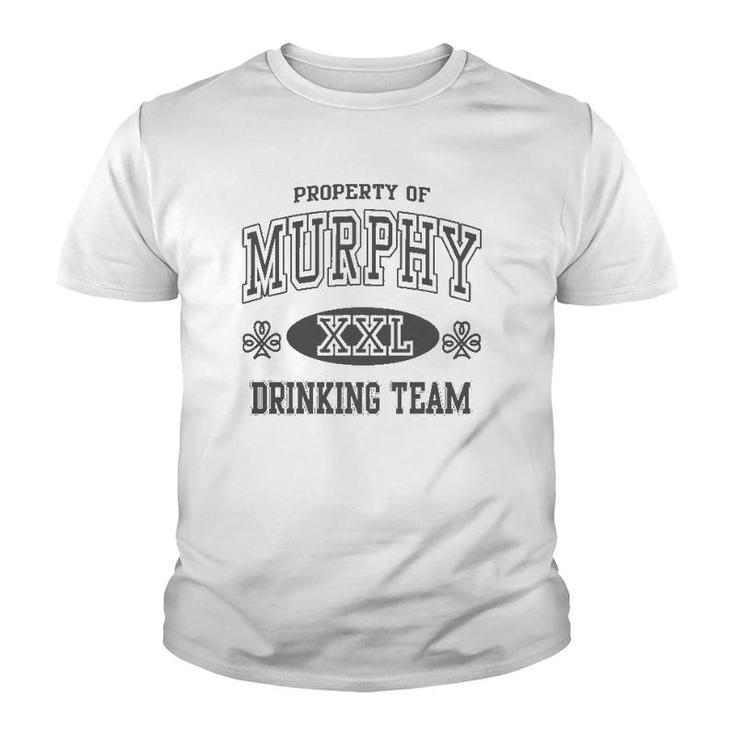 Irish Murphy Drinking Team St Patricks Day Green Men Women Youth T-shirt