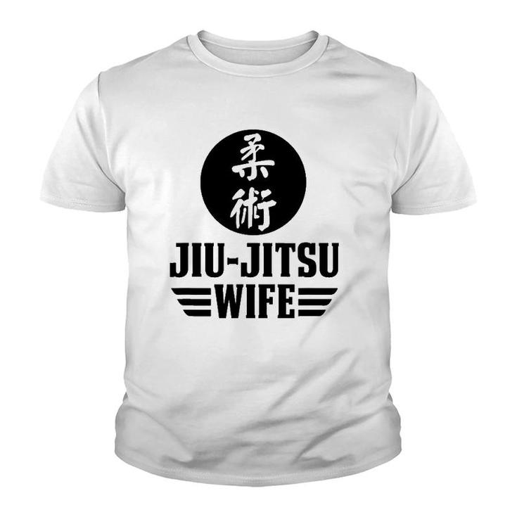 Jiu Jitsu Wife Sport Lover Youth T-shirt