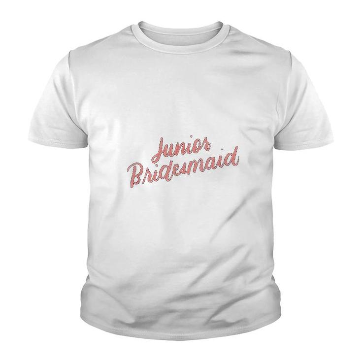Junior Bridesmaid Wedding Bridal Party Gifts Proposal Youth T-shirt