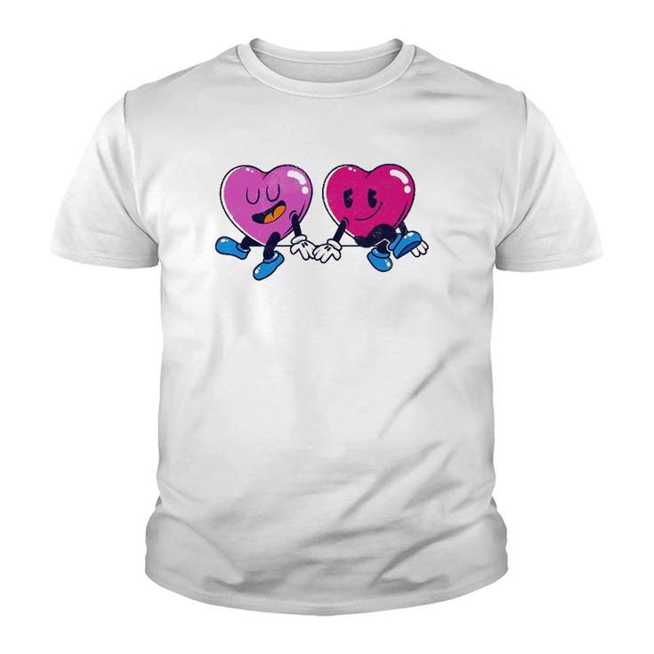 Kawaii Conversation Hearts Valentine's Day Youth T-shirt