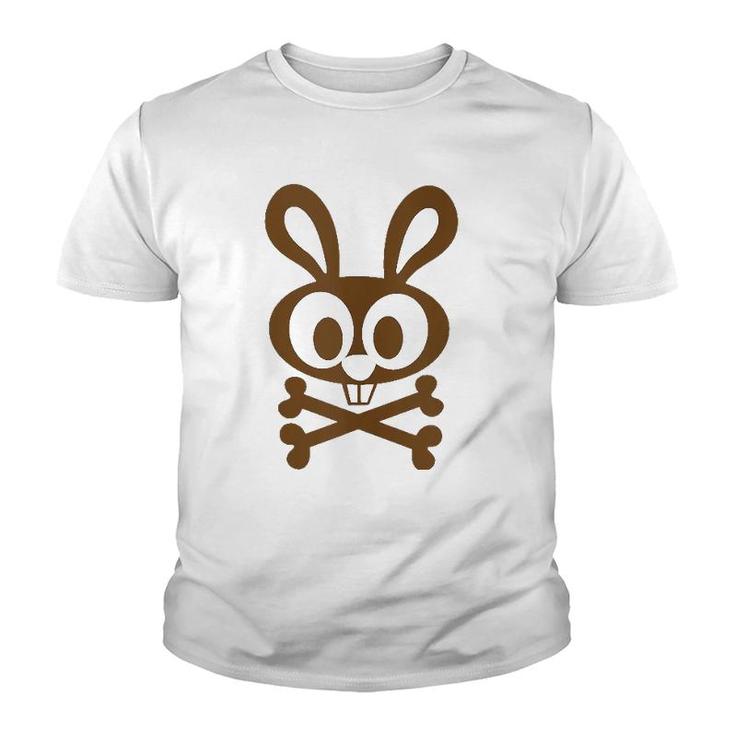Kawaii Pshyco Sad Bunny Rabbit  Youth T-shirt