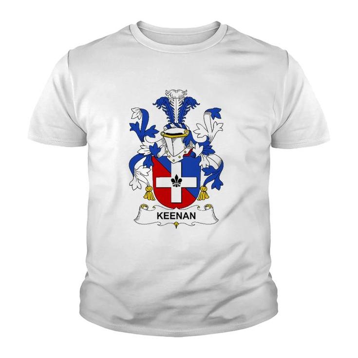 Keenan Coat Of Arms - Family Crest Youth T-shirt