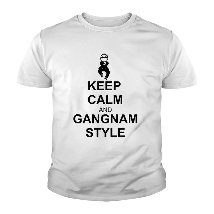 Keep Calm And Gangnam Style Premium Youth T-shirt