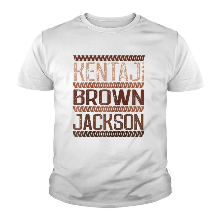Ketanji Brown Jackson  Melanin Judge Black Woman Pride Raglan Baseball Tee Youth T-shirt