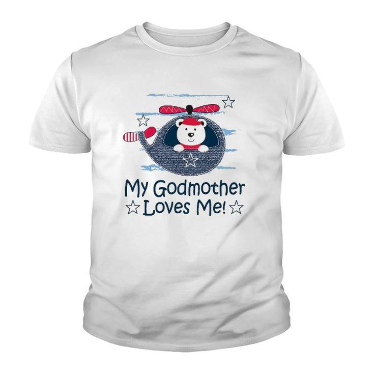 Kids My Godmother Loves Me Godson Youth T-shirt