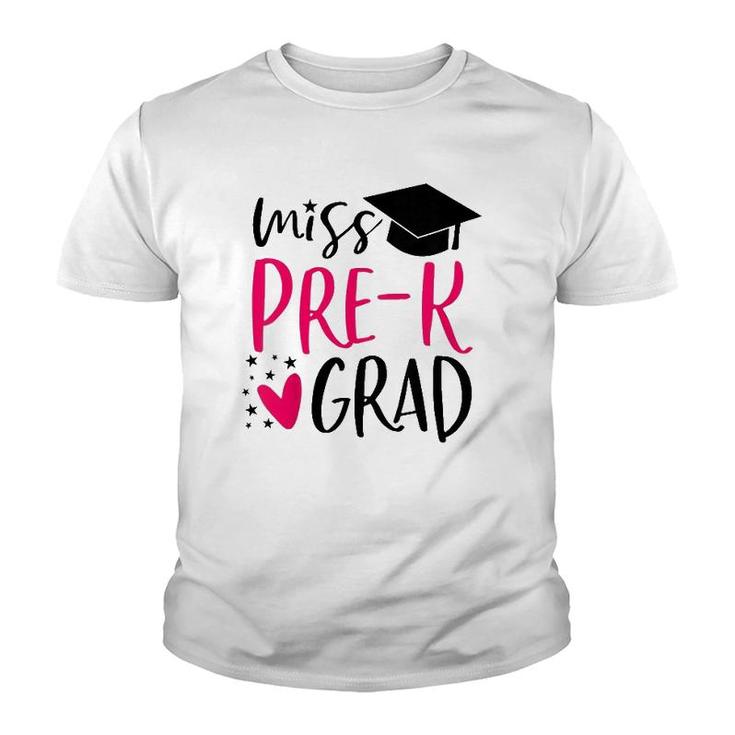 Kids Pre-K Graduation  For Girl 2019 Prek Miss Pre-K Grad Youth T-shirt