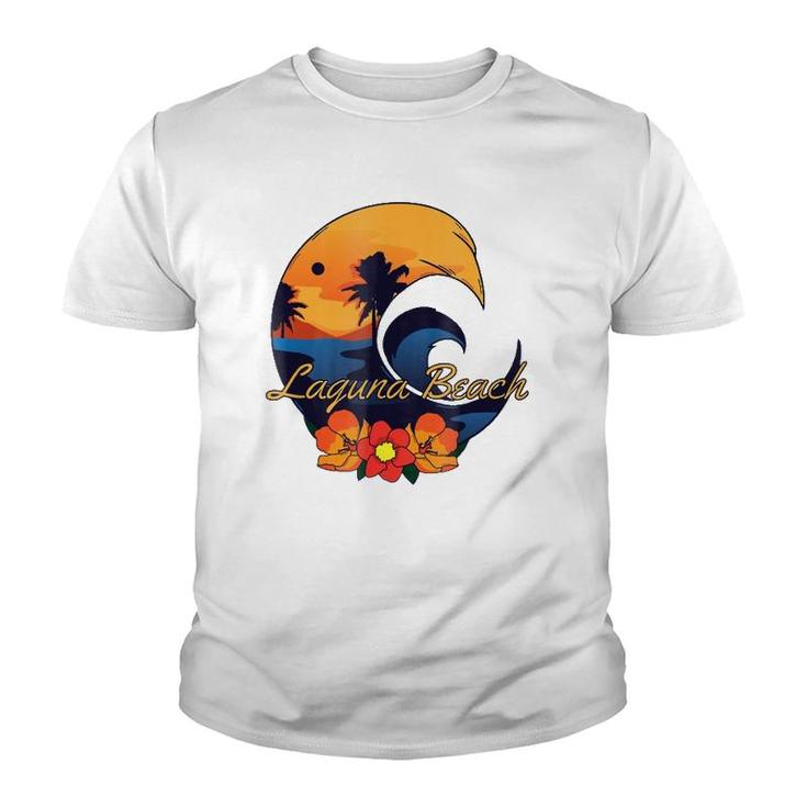 Laguna Beach Surf Tee  Travel Souvenir Gift Clothes Youth T-shirt