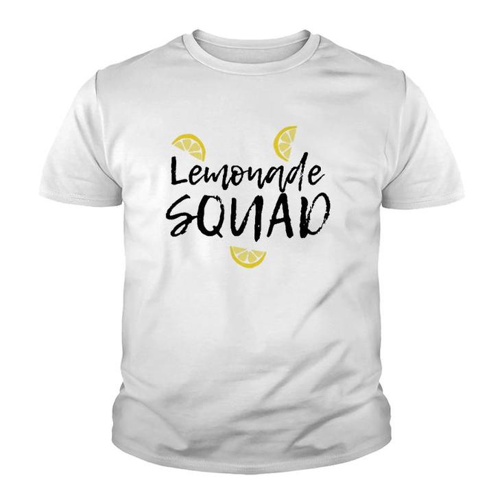 Lemonade Squad Summer Beach Mix Drink Lovers Youth T-shirt