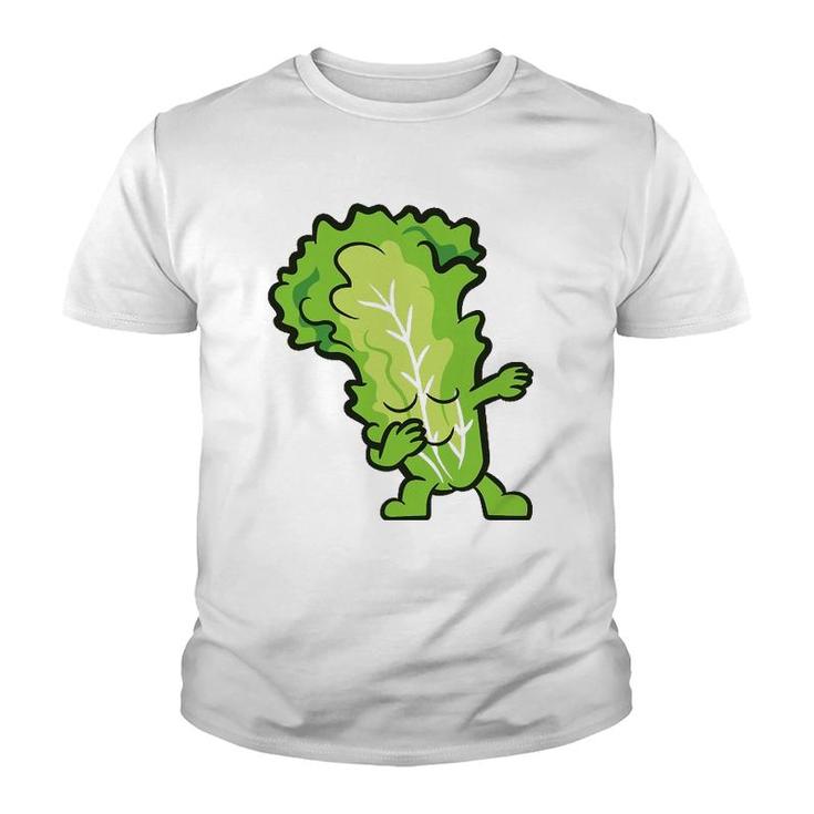 Lettuce Dabbing Lettuce Vegetable Love Lettuce Youth T-shirt