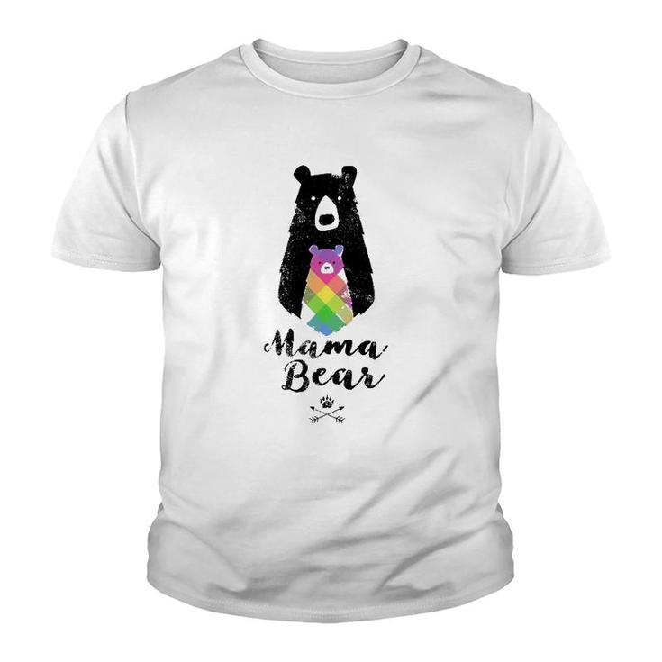 Lgbt Mom Mama Bear Lgb Mothers Gift Youth T-shirt