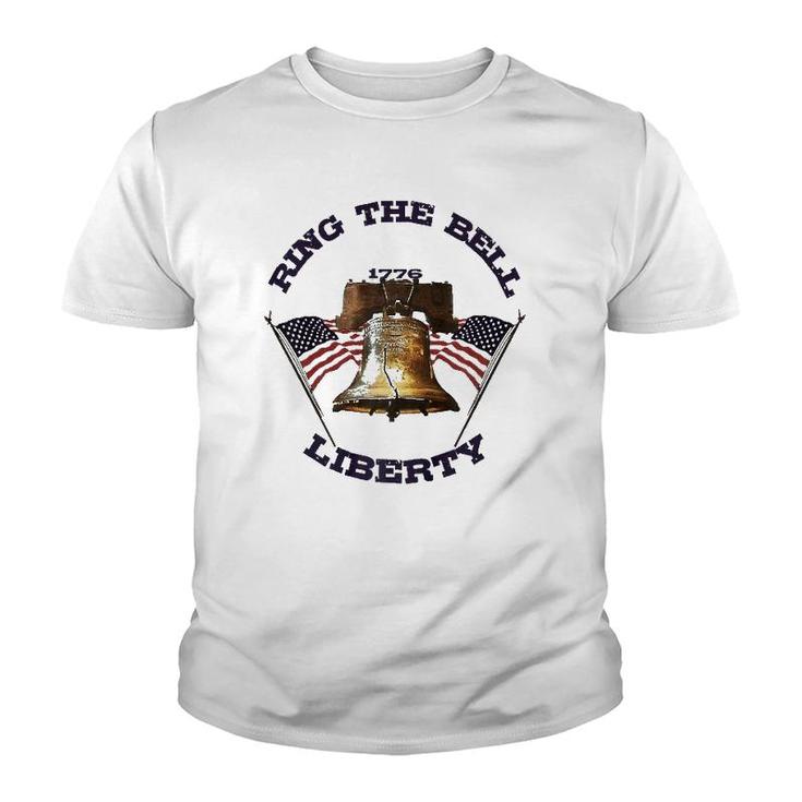 Liberty Bell Pennsylvania Philadelphia Philly 1776 Ver2 Youth T-shirt