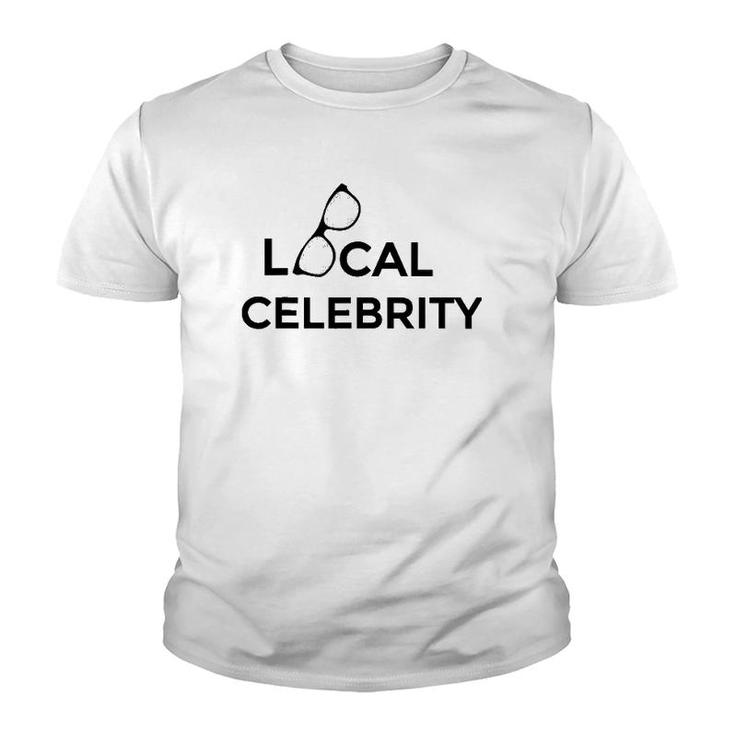 Local Celebrity - Cool Sunglasses Youth T-shirt