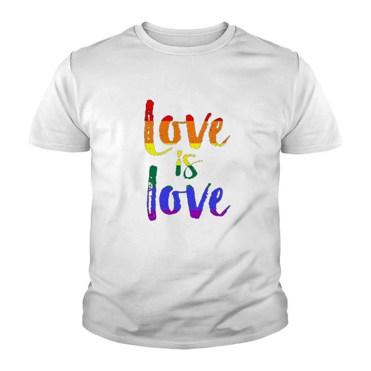 Love Is Love Youth T-shirt
