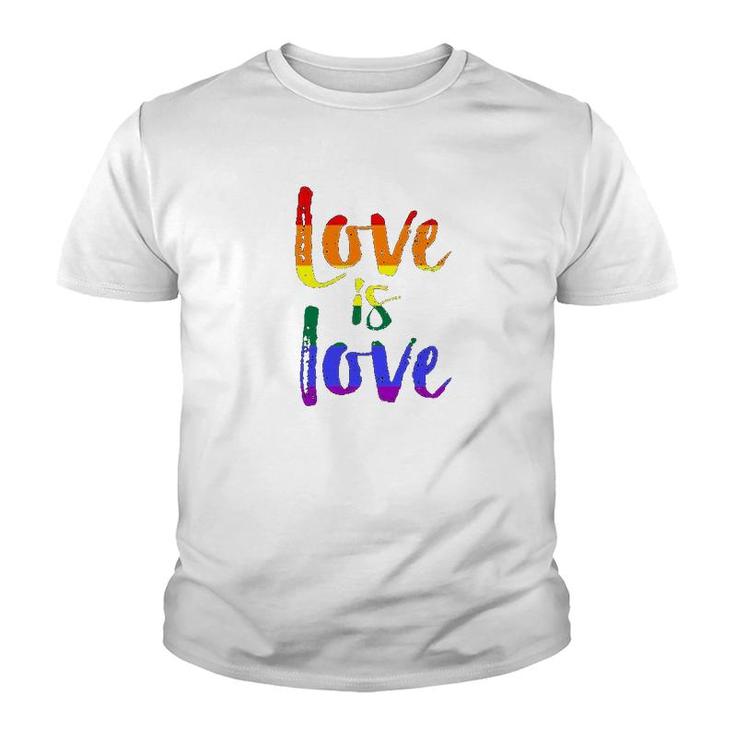 Love Is Love Youth T-shirt