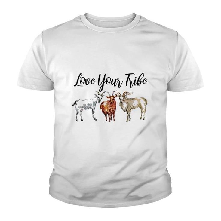 Love Your Tribe Gift For Farmer Youth T-shirt