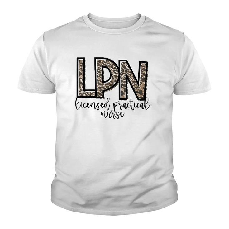 Lpn Licensed Practical Nurse Cute Nurse Youth T-shirt