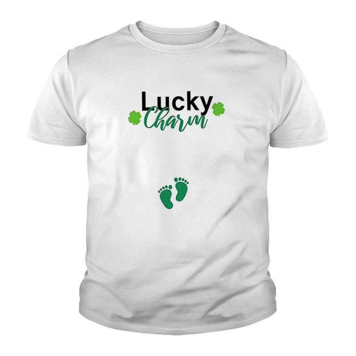 Lucky Charm St Patricks Day Youth T-shirt