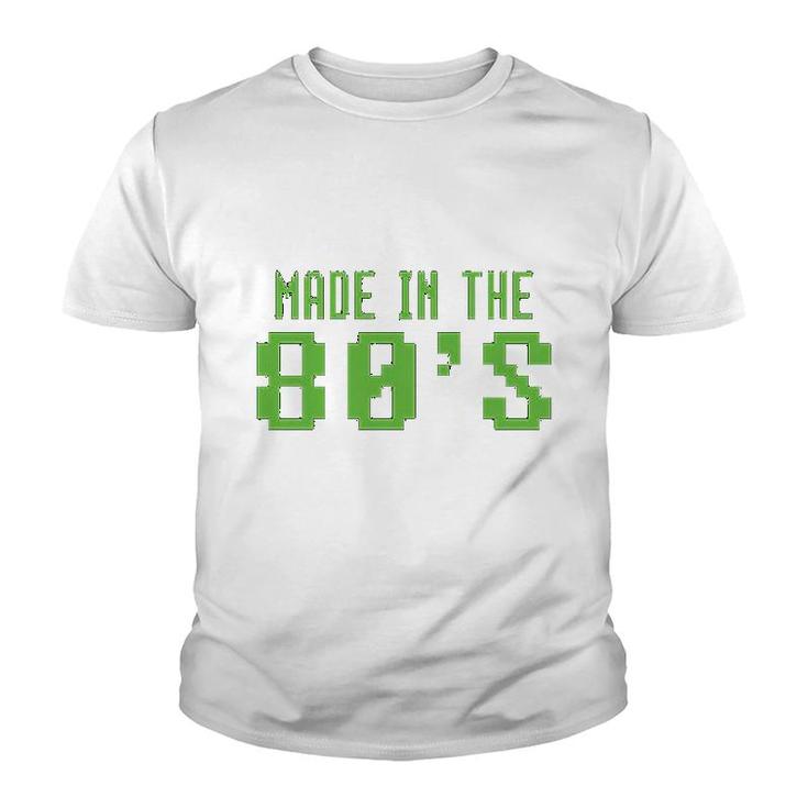 Made In The 80s Green On Youth T-shirt
