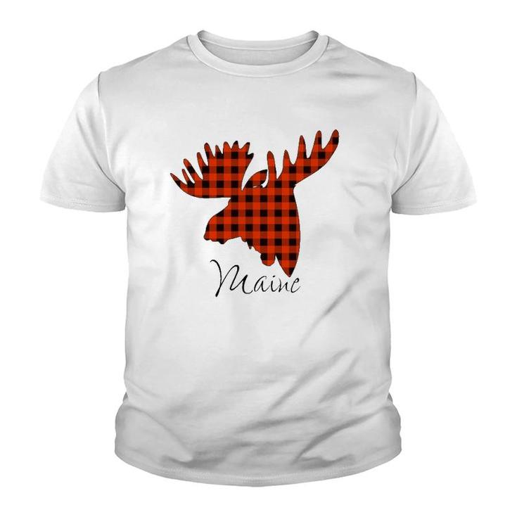 Maine Moose State State Of Maine Youth T-shirt