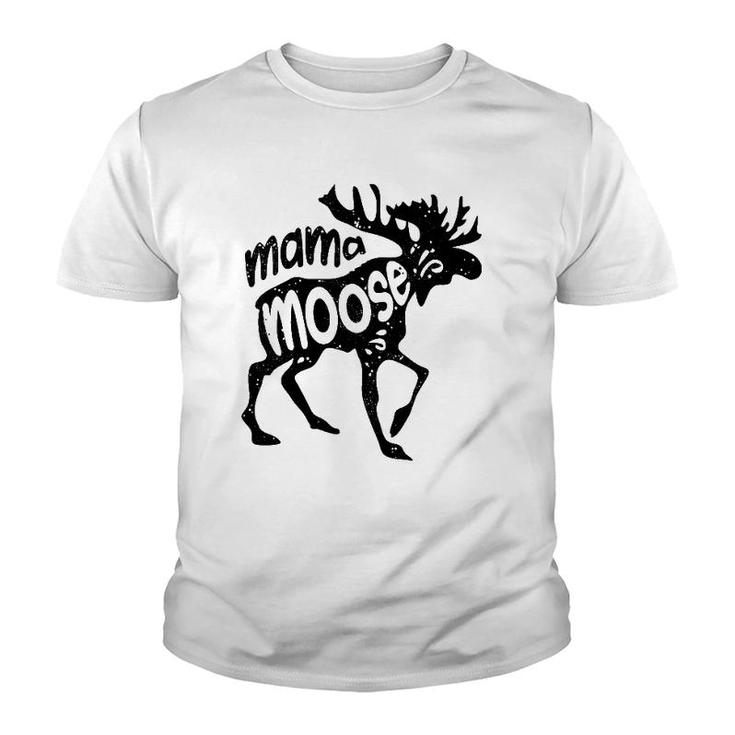 Mama Moose Women Mothers Day Family Matching Youth T-shirt