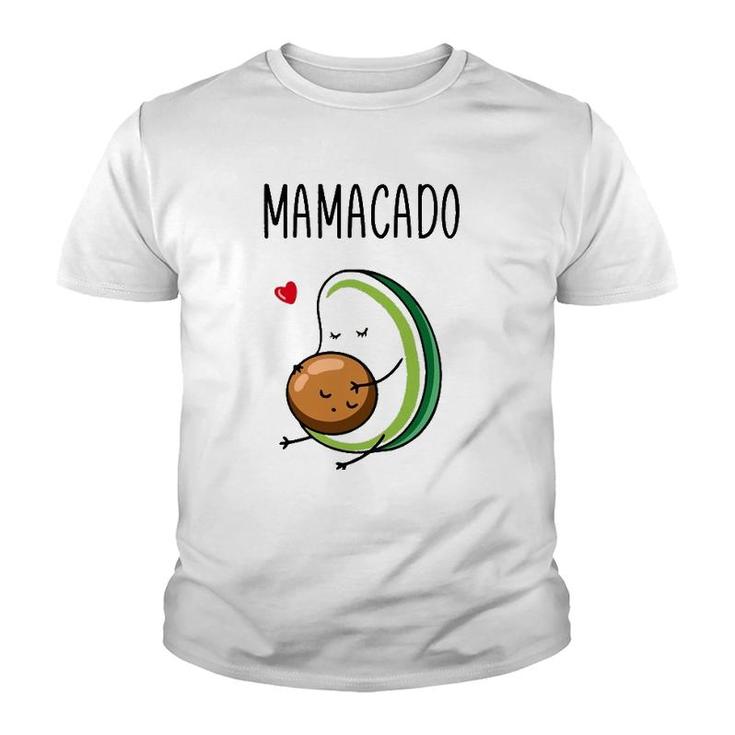Mamacado Avocado Pregnant Mom Pregnancy Avo Youth T-shirt